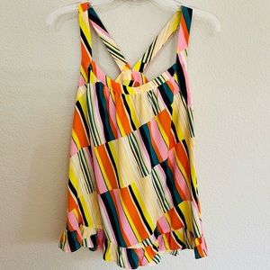 Cabi multi colored Skip Halter top